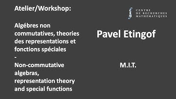 Pavel Etingof: Algebra and representation theory without vector spaces (lecture 2)