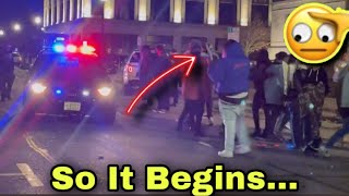 Kyle Rittenhouse Protests ERUPT Outside Of Kenosha Courthouse !!!