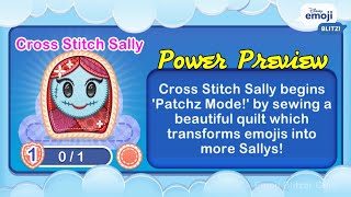 CROSS STITCH SALLY (Level 1) - Nightmare Before Christmas - Disney Emoji Blitz - v72 screenshot 1