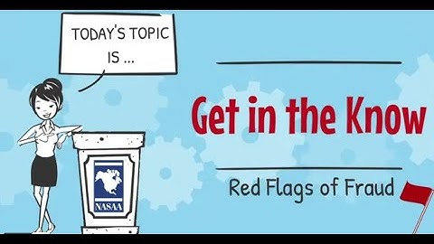 Get in the Know About the Red Flags of Fraud