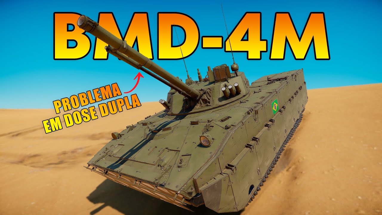 Esse IFV é um dos mais completos que existe | BMD-4M | War Thunder PT - BR
