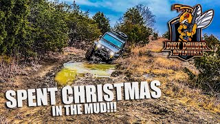 Christmas Mud on Glade Top Mark Twain National Forest, off roading , Overlanding, having fun