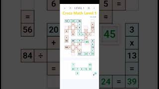 Cross Math Level -1/ #crossmath