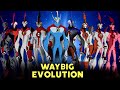Evolution of waybig    all forms of waybigtokustar  herotime