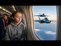 She Was Only a Kid in Seat 7A — Until the F-22s Addressed Her by Call Sign..!