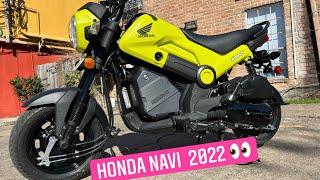Review on the new Honda Navi 2022 Motorcycle 🏍 👀😎