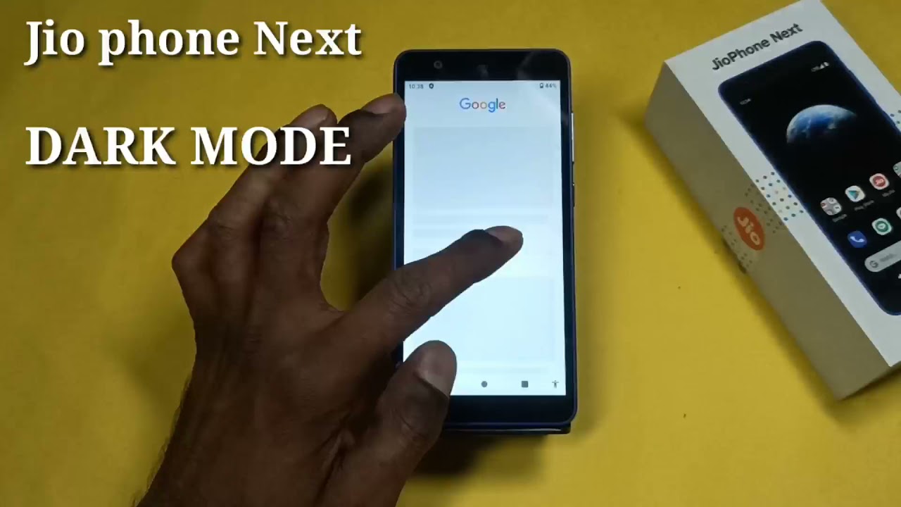 How To Enable Dark Mode in Jio Phone Next | Jio Phone Next dark Mode कैसे 