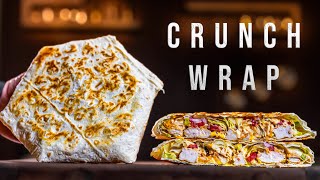 Making The Taco Bell Crunchwrap Supreme At Home | Crunch wrap Recipe