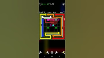 Flow free (courtyard spin 10x10 level 53)