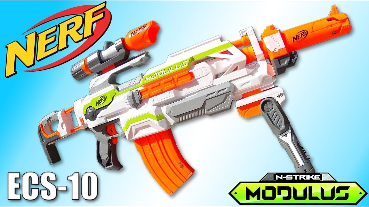 Nerf Modulus ECS-10 Blaster Long Range Upgrade Kit N-Strike Toy