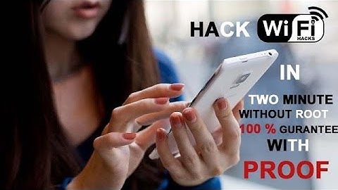 How To Hack WiFi Password Hindi Without Root 100% Working With Proof 2017