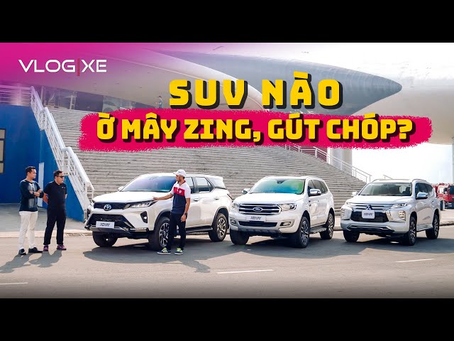 "Bóc phốt" Pajero Sport vs Fortuner Legender vs Everest để tìm chiếc SUV 7 chỗ Ờ Mây Zing | Vlog Xe