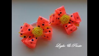Бантики из репсовых лент 2,5 см МК Канзаши / The bow of REP ribbons 2.5 cm MK Kanzashi Бантики из репсовых лент 2,5 см МК Канзаши / The bow of REP ribbons 2.5 cm MK Kanzashi
