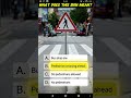 Pedestrian Crossing Warning 🇵🇹 IMT Theory Practice Question 4