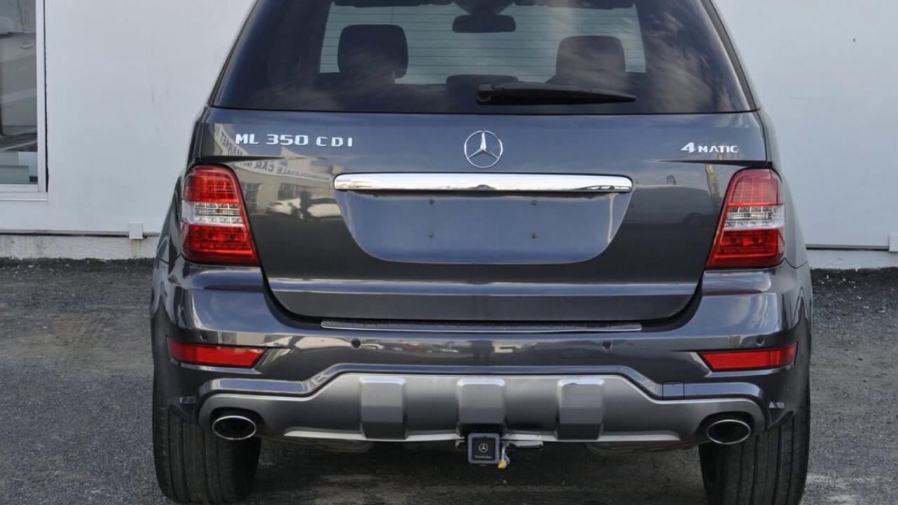 2009 Mercedes Benz Ml350 Cdi W164 My10 Blueefficiency Grey 7 Speed Sports Automatic Wagon