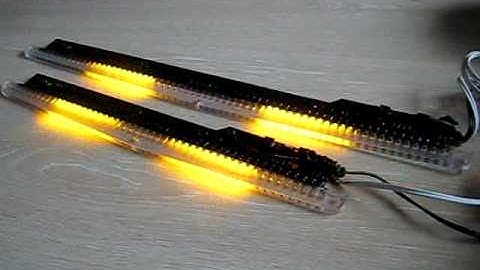 Knightlight Amber Scanning Lights, 48 and 64 LED