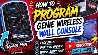     Control 3 Garage Door Openers With ONE Genie Console! Full Setup Tutorial