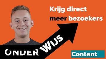 Hoe krijg je meer bezoekers naar een kleine website?