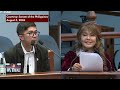‘Inaaway mo ako lagi' Sen  Judge Imee, kinuwestyon si dating state auditor Wamil sa VP Sara trial
