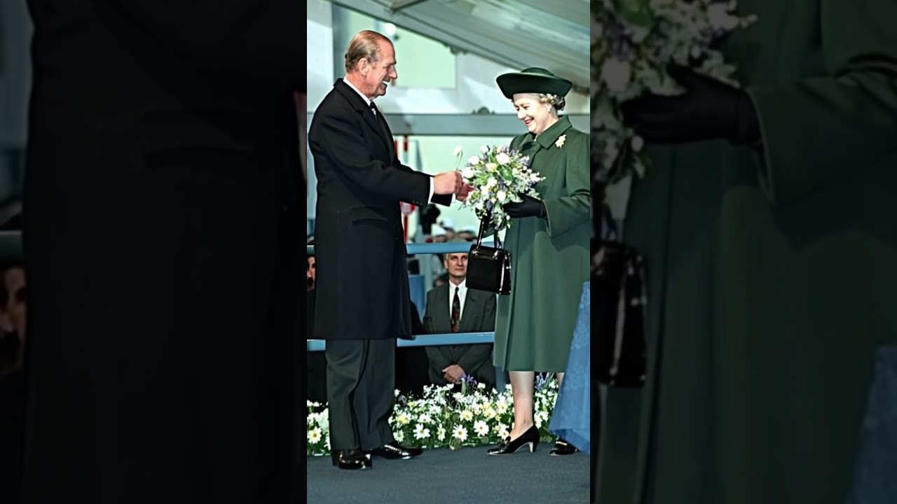 Queen Elizabeth & Prince Philip’s Tender Moment | A Royal Love Story Captured