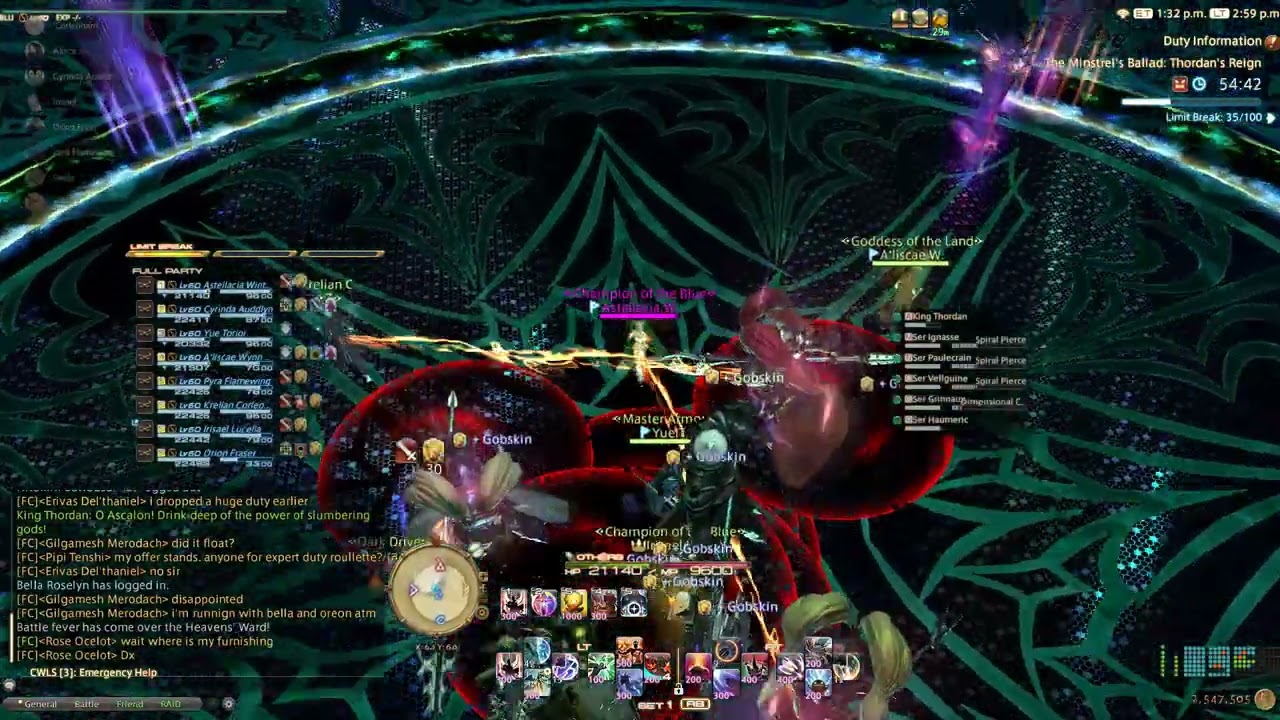 FFXIV "Mightier Than The Round" Blue Mage Achievement