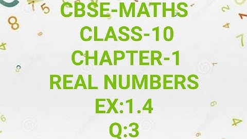 CBSE-MATHS |CLASS-10| CHAPTER-1|REAL NUMBERS| EX:1.4|Q:3| in Malayalam|MJ ACADEMY|