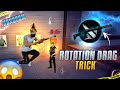 Rotation drag trick  handcam   rotation drag in free fire handcam  headshot trick free fire 2023