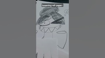 Pls dont judge! Its my first time! #fnaf #tweening #papertweening