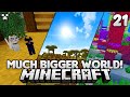 A BIGGER Minecraft World! | Let’s Play Minecraft Survival