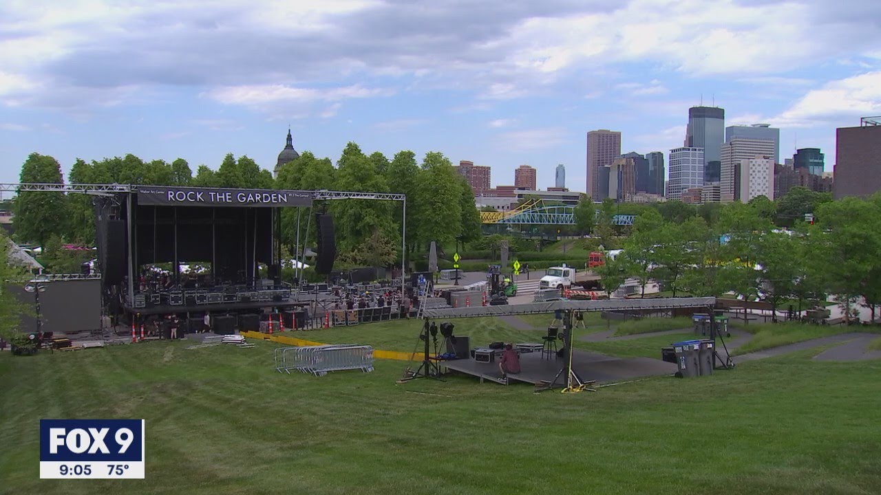 Music fans ready for Rock the Garden, busy Twin Cities weekend I KMSP FOX 9
