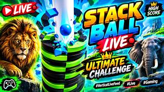 🎮 STACK BALL LIVE 🔥 ULTIMATE CHALLENGE 👑 #1  #VerticalLiveFeed #Live #Gaming screenshot 5