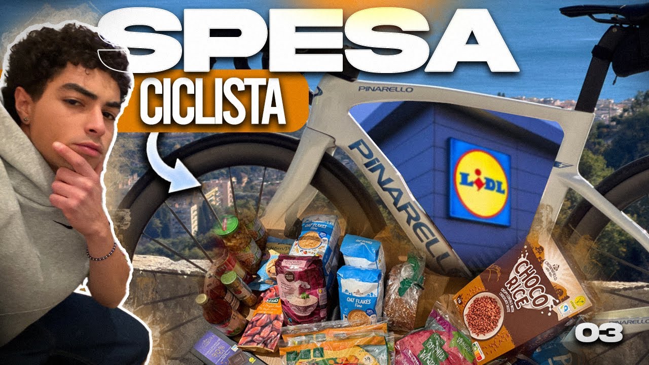 COSA COMPRA UN CICLISTA AL SUPERMERCATO? - Low Cost