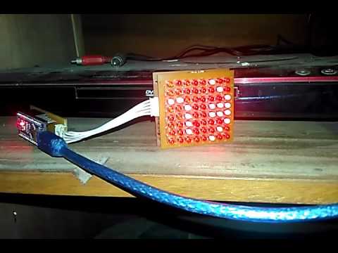 Running Text 8x8 Dot Matrix - YouTube