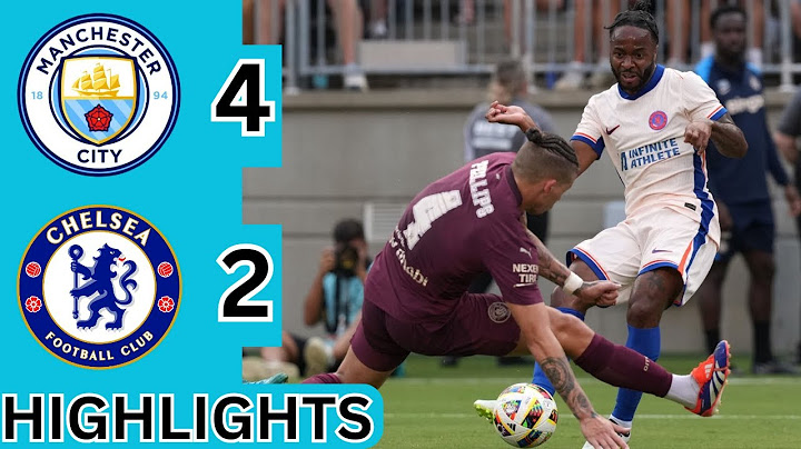 Man City 4-2 Chelsea | HIGHLIGHTS - Extended | Chelsea USA Tour 2024 | Football Vivid