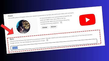 How to Change YouTube Channel Name in PC 2025