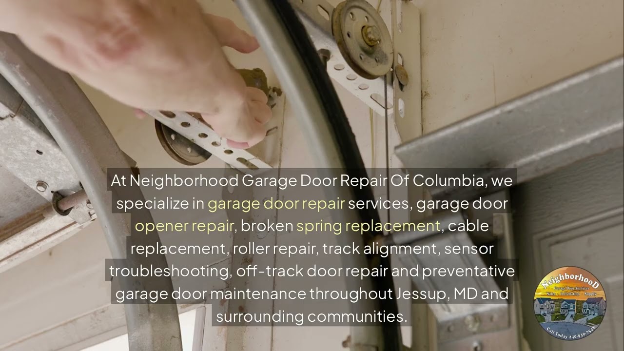 Garage Door Repair Services Jessup MD | Neighborhood Garage Door