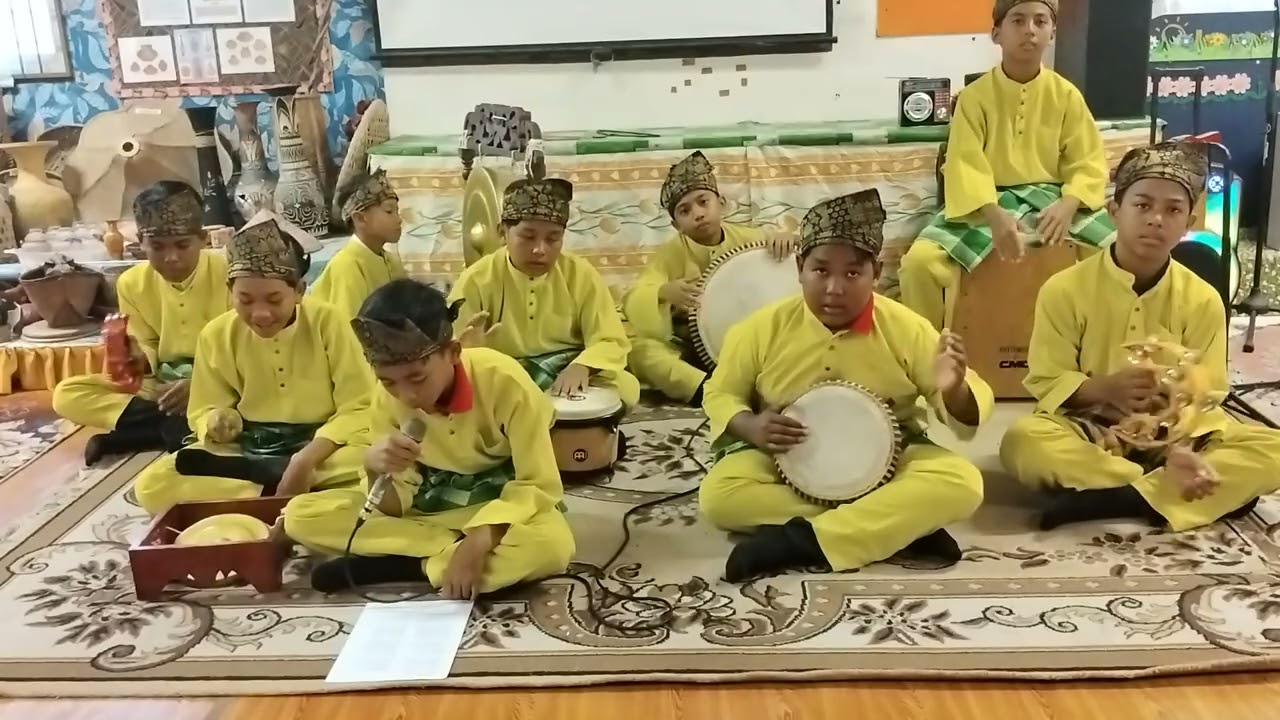 Dikir Barat Suasana Hari Raya SK Tanjong Chenak