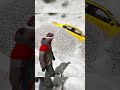 Snow Plow Rescuing Cars Stuck in Snow