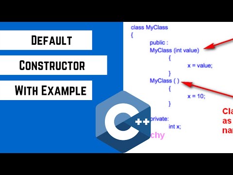 default Constructor in C++| syntax, example of default constructor in c++| C++ Tutorials in Hindi