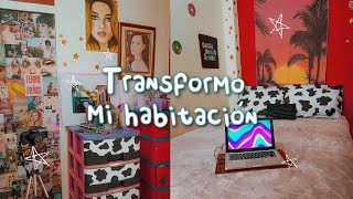 ¡Redecoré mi habitación! AESTHETIC 🛏🌿💫