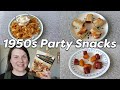 1950s PARTY SNACKS 🎉 Easy Appetizer Recipes!