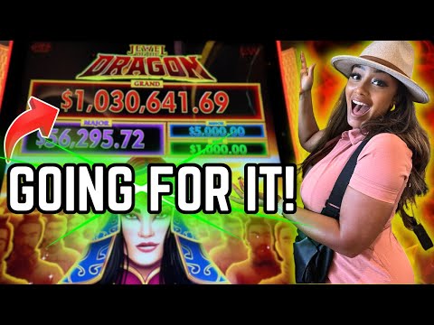 Nerve-Wracking Jewel of the Dragon Slot Play for $1 Million Jackpot!  High Stakes $60 SPINS