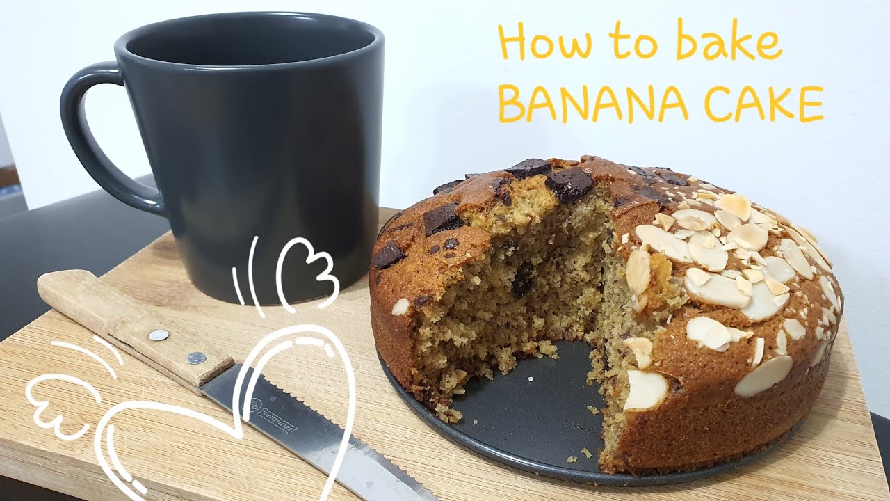 Banana Cake Moist and Fluffy Recipe Easy Recipe Beginner in Baking YouTube