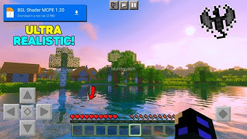Ultra Realistic Shader For MCPE 1.20 / 1.20.15+ ♥️ | Render Dragon [ 100% Working ]