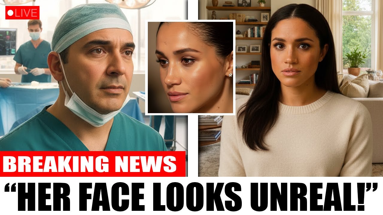 Meghan Markle's Plastic Surgeon LEAKS Shocking Truth Behind Her “Real