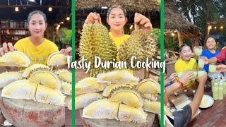 Mommy Chef Sros make Durian more delicious with 3 Cooking style | Cooking with Sros by Cooking With Sros 14,728 views 2 weeks ago 12 minutes, 43 seconds