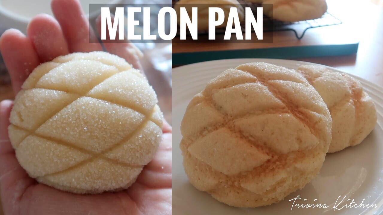 Membuat Roti Jepang Melon Pan , Tanpa Ulen! Melon Pan Recipe YouTube