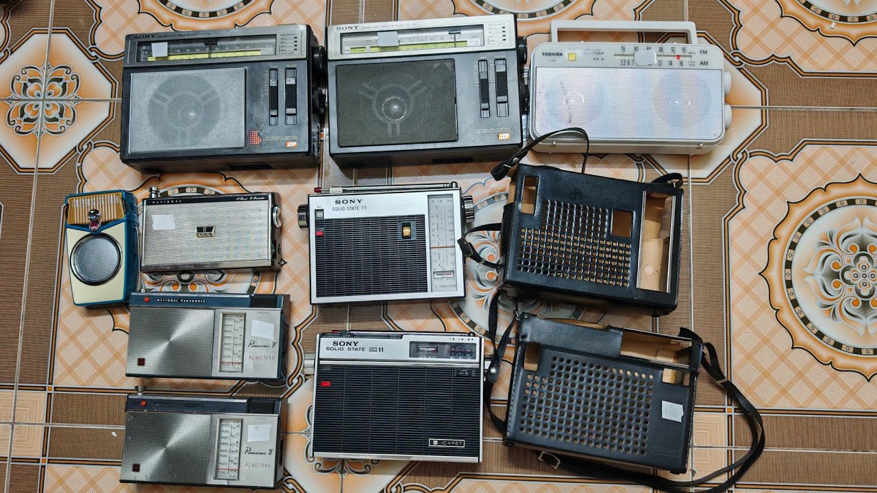 Báo giá 1 số mã radio nhật cổ ngày 5.8 các bác vào xem cho vui