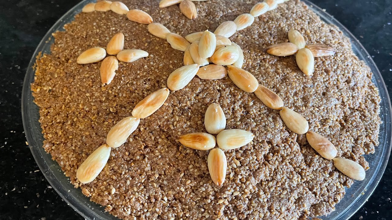 سفوف صحي بدون دقيق ابيضّ ولا سكر 😜صحي بمعنى الكلمة 