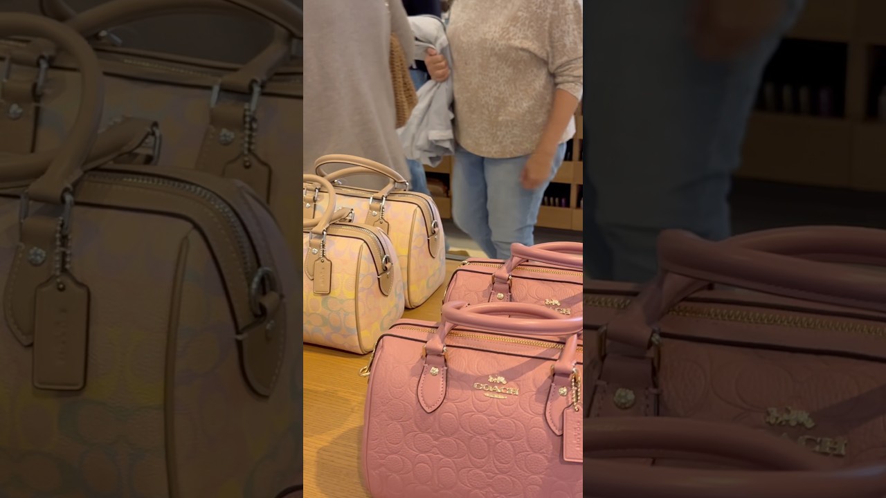 Once again visited the coach outlet this past weekend 🥰🩷👜🛍️